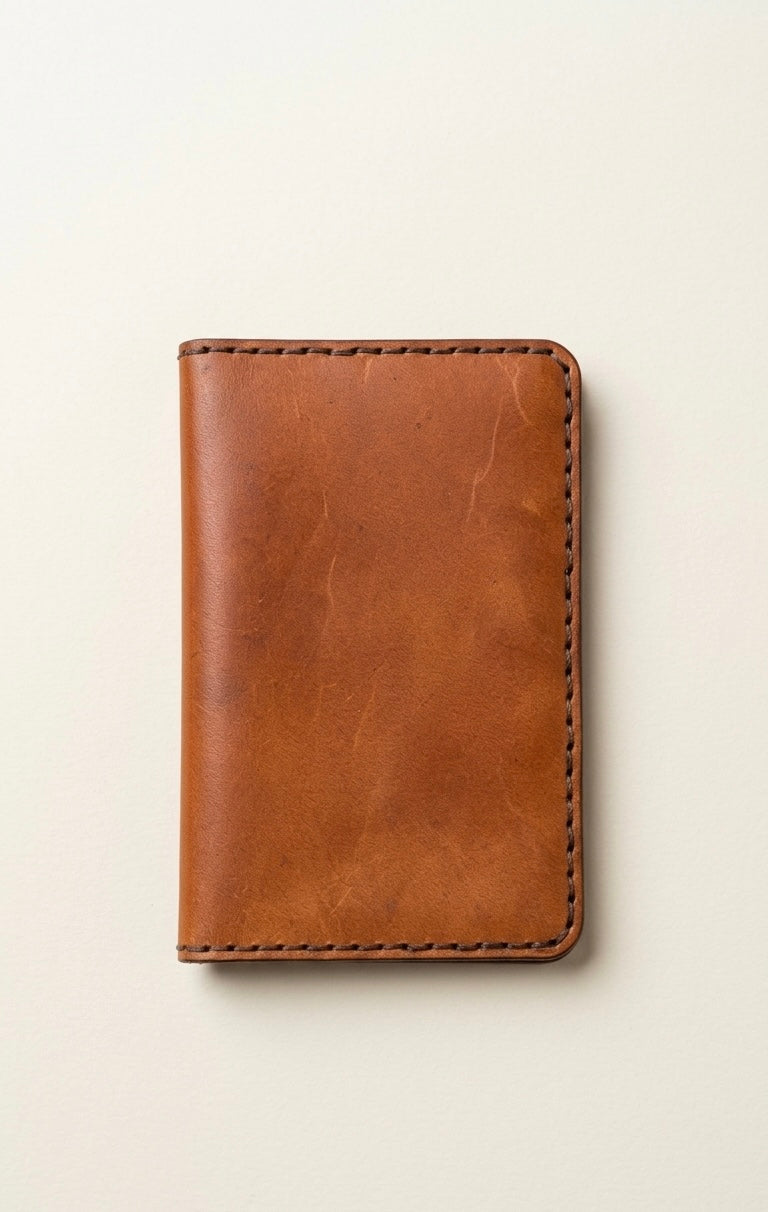 HANDCRAFTED LEATHER
PASSPORT COVER